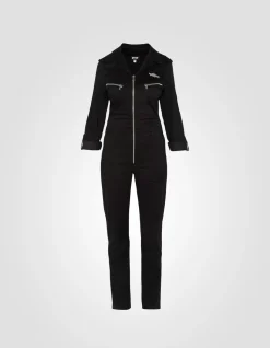 Combinaison slim souple et confortable noire - NOIR