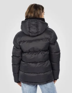 Doudoune anthracite à capuche - ANTHRACITE