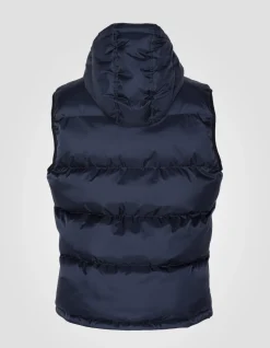 Doudoune bleu marine sans manche, grande taille - MARINE