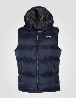 Doudoune bleu marine sans manche, grande taille - MARINE