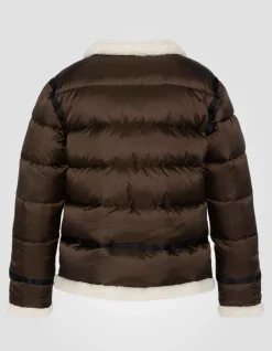 Doudoune bombardier marron - MARRON