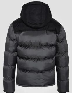 Doudoune à capuche anthracite unisexe - ANTHRACITE