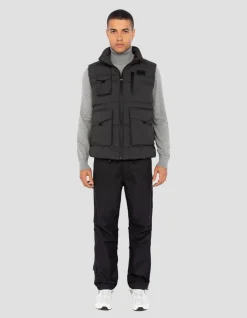 Doudoune utility anthracite sans manche - ANTHRACITE