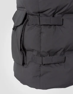 Doudoune utility anthracite sans manche - ANTHRACITE