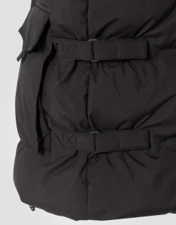 Doudoune utility noire sans manche - NOIR