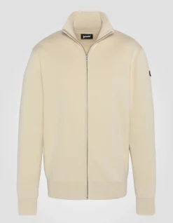 Gilet zippé militaire blanc - BLANC CASSÉ