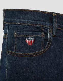 Jeans droit denim brut - DENIM BRUT