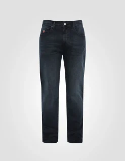 Jeans droit denim foncé - DENIM FONCÉ