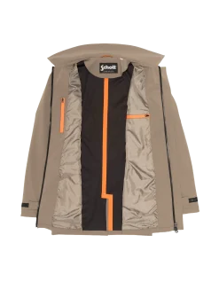 Manteau technique beige déperlant - BEIGE