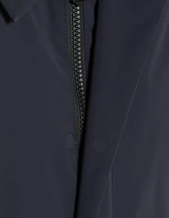 Manteau technique bleu marine foncé déperlant - MARINE FONCÉ