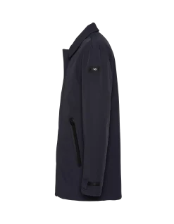 Manteau technique bleu marine foncé déperlant - MARINE FONCÉ