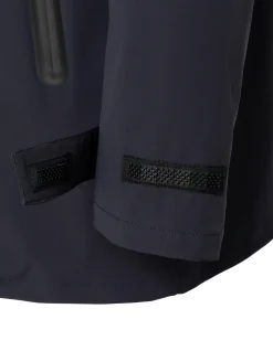 Manteau technique bleu marine foncé déperlant - MARINE FONCÉ