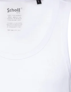 Pack de 2 débardeurs blanc et noir - BLANC/NOIR