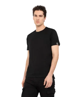 Pack de 2 t-shirts basiques blanc et noir - BLANC/NOIR