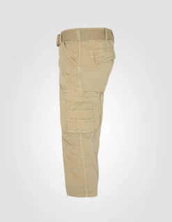 Pantacourt beige clair - BEIGE CLAIR