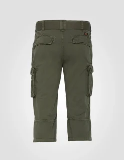 Pantacourt olive - OLIVE