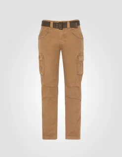 Pantalon cargo camel multipoches - CAMEL