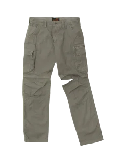 Pantalon cargo gris/vert 2 en 1 - GRIS/VERT