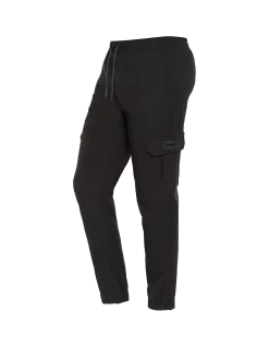 Pantalon cargo-jogger noir - NOIR