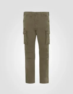 Pantalon cargo kaki multipoches - KAKI
