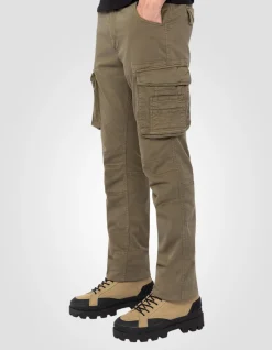 Pantalon cargo kaki multipoches - KAKI