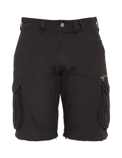 Pantalon cargo noir 2 en 1 - NOIR