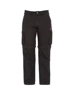 Pantalon cargo noir 2 en 1 - NOIR