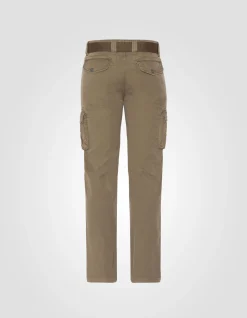 Pantalon cargo olive multipoches - OLIVE