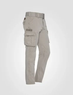 Pantalon cargo slim ciment multipoches - CIMENT