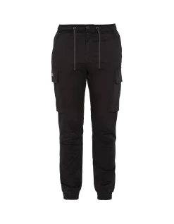 Pantalon cargo stretch noir - NOIR