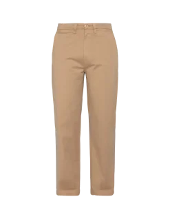 Pantalon chino beige large - BEIGE