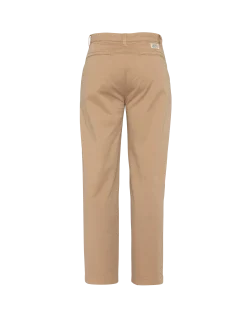 Pantalon chino beige large - BEIGE