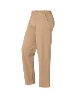 Pantalon chino beige large - BEIGE