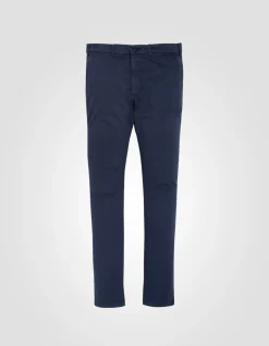 Pantalon chino bleu marine - MARINE