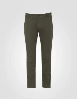 Pantalon chino kaki foncé - KAKI FONCÉ