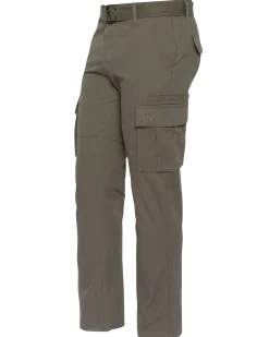 Pantalon de combat kaki avec ceinture - KAKI
