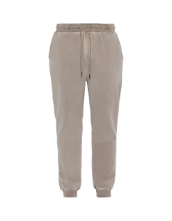 Pantalon de survêtement taupe, effet délavé - TAUPE