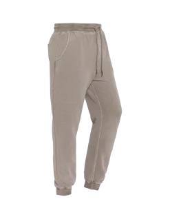 Pantalon de survêtement taupe, effet délavé - TAUPE