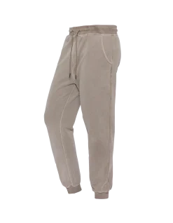 Pantalon de survêtement taupe, effet délavé - TAUPE