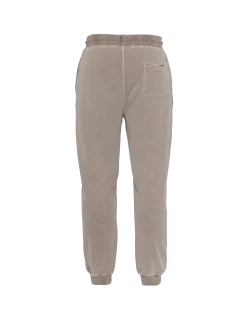 Pantalon de survêtement taupe, effet délavé - TAUPE