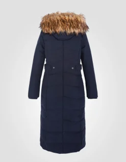 Parka bleu marine à capuche - MARINE