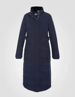 Parka bleu marine à capuche - MARINE