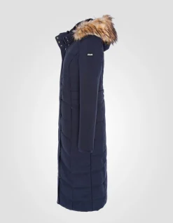 Parka bleu marine à capuche - MARINE