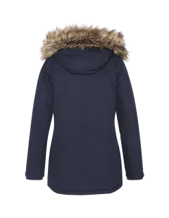 Parka bleu marine à capuche - MARINE