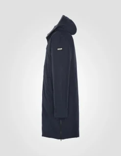 Parka bleu marine extra longue - MARINE