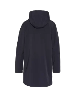 Parka bleu marine foncé urban à capuche - MARINE FONCÉ