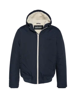 Parka bleu marine multipoches à capuche - MARINE
