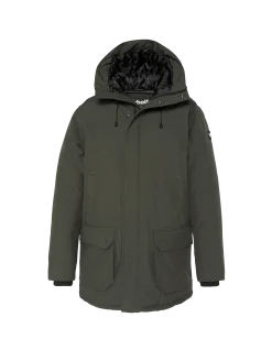Parka kaki à capuche - KAKI