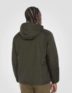 Parka kaki doublée sherpa - KAKI
