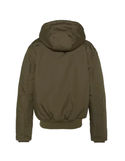 Parka kaki foncé multipoches à capuche - KAKI FONCÉ
